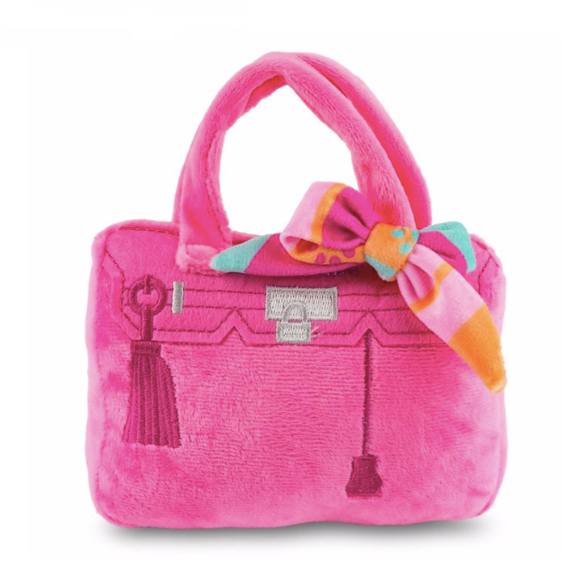 Barkin Bag - Pink w/Scarf (Rich Bitch)