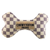 Checker Chewy Vuiton Bone Toy
