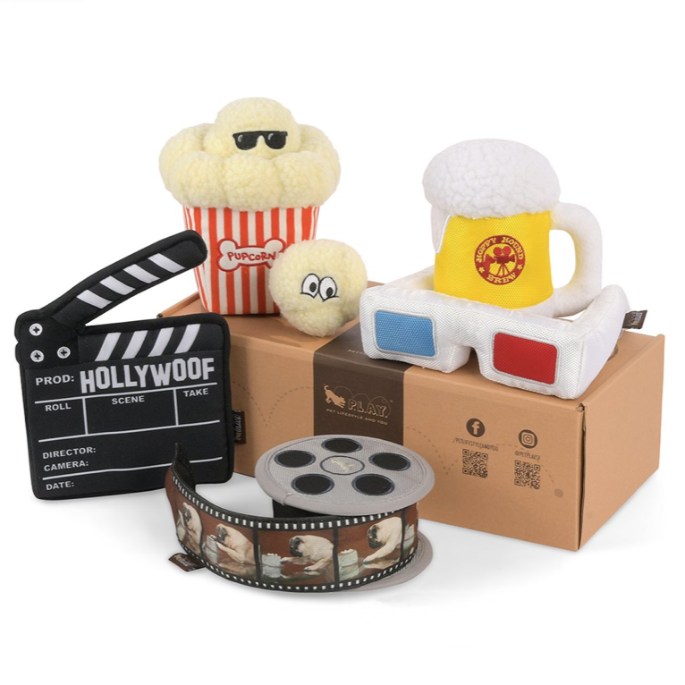 Hollywoof Cinema Collection for Pet, Flicks, and Chill 5-pc Set